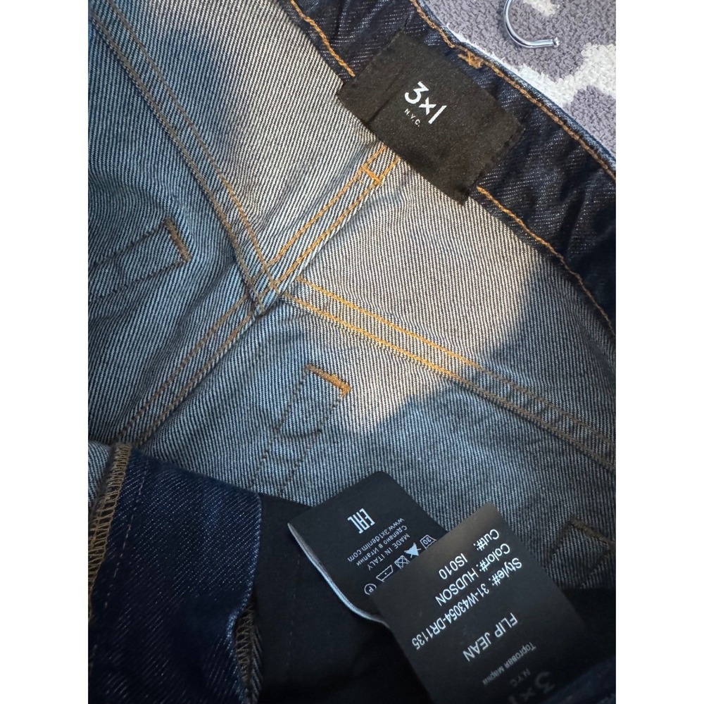3X1 Flip Wide Leg Jeans in Hudson Size 25 REVOLVE - Picture 7 of 11